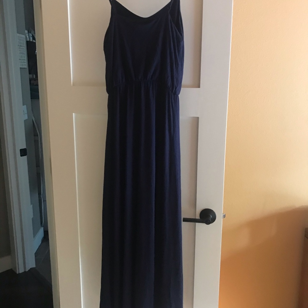 Gap Navy Maxi Dress